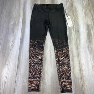 ALO Yoga Airbrush Tech Lift City Lights (Black & Multicolor) Leggings